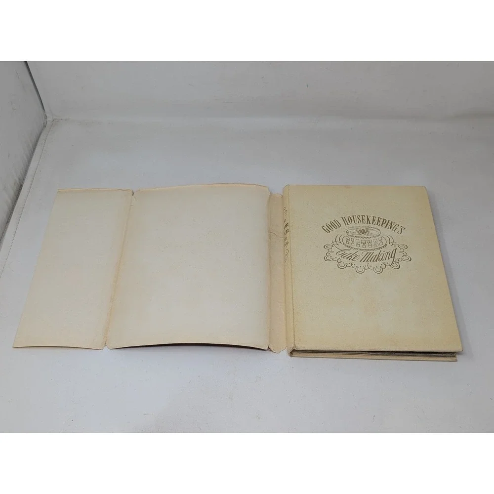 Vintage Good Housekeeping Cake Dessert Cookbook Making Australian Book 1950s 50s